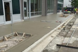 new sidewalk concrete install chicago il